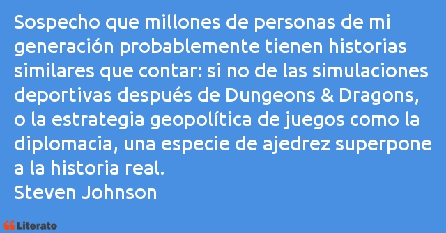 Frases de Steven Johnson