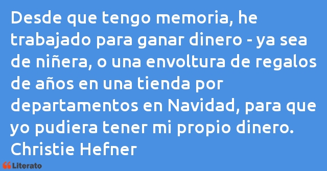 Frases de Christie Hefner