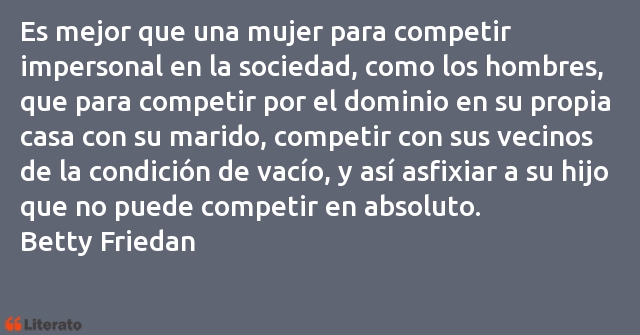 Frases de Betty Friedan