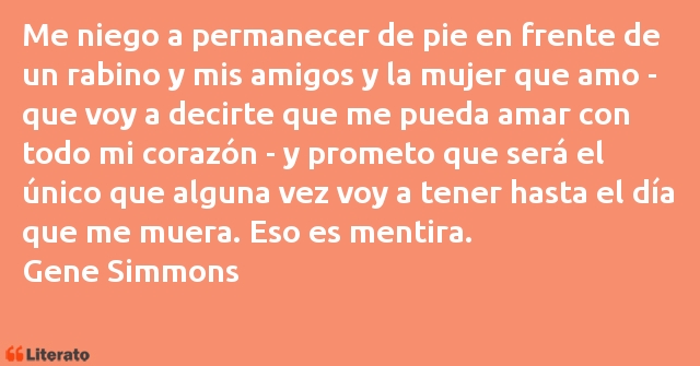 Frases de Gene Simmons