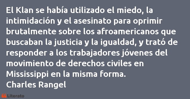 Frases de Charles Rangel