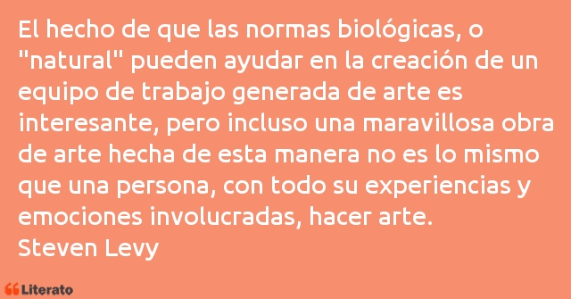 Frases de Steven Levy