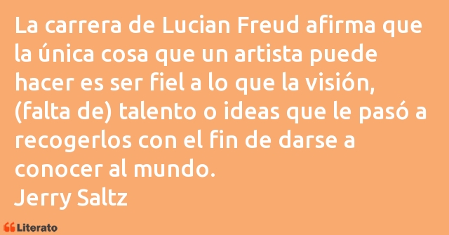 Frases de Jerry Saltz