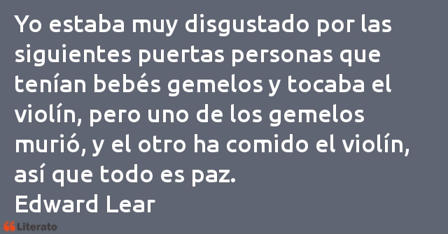 Frases de Edward Lear