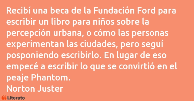 Frases de Norton Juster