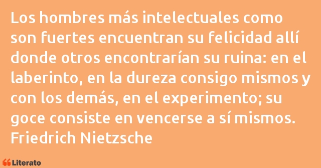 Frases de Friedrich Nietzsche