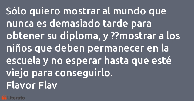 Frases de Flavor Flav