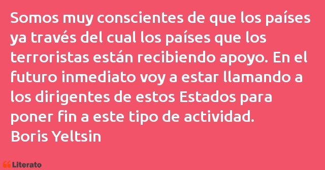 Frases de Boris Yeltsin