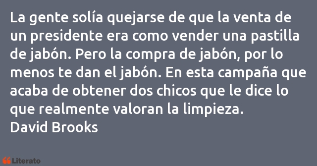 Frases de David Brooks