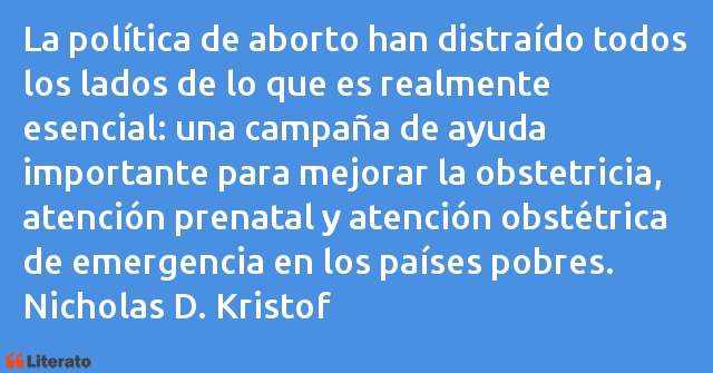 Frases de Nicholas D. Kristof