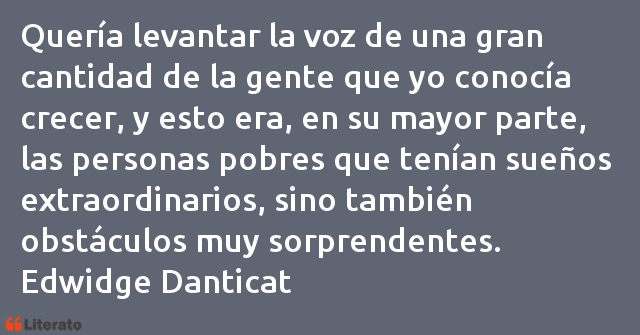 Frases de Edwidge Danticat