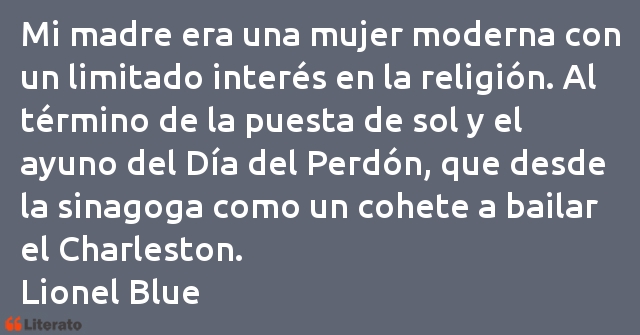 Frases de Lionel Blue