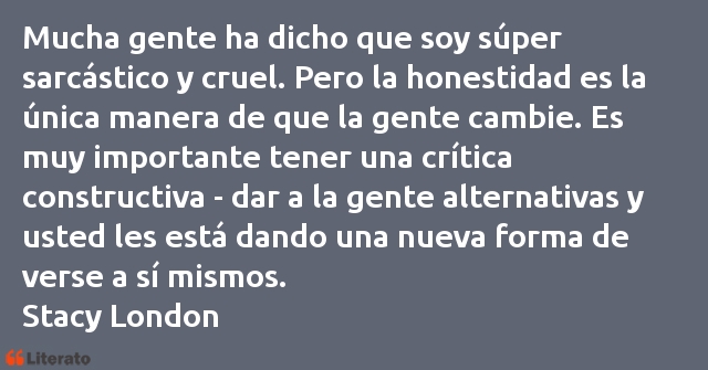 Frases de Stacy London