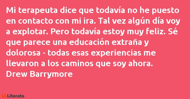 Frases de Drew Barrymore