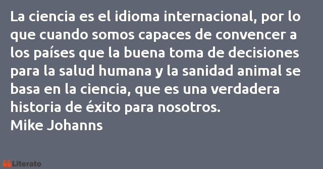 Frases de Mike Johanns