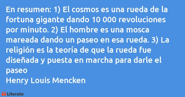 Frases de Henry Louis Mencken