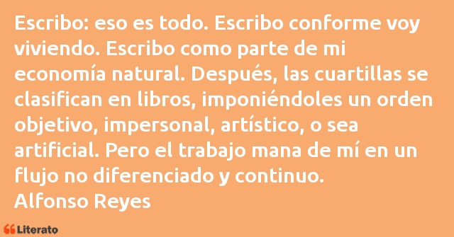 Frases de Alfonso Reyes