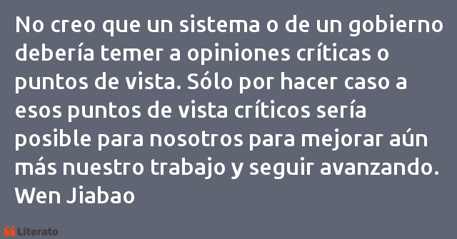 Frases de Wen Jiabao