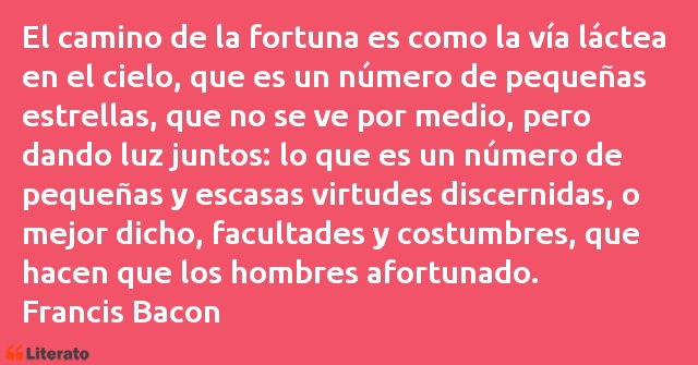 Frases de Francis Bacon