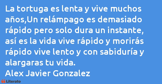 Frases de Alex Javier Gonzalez