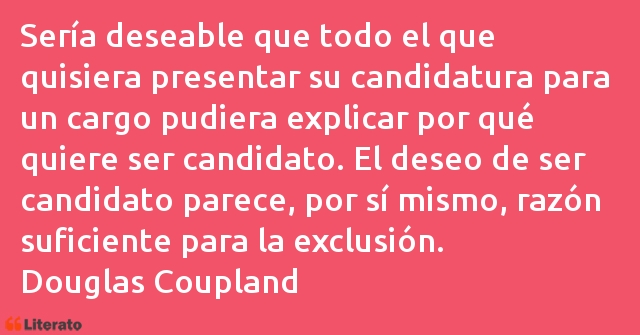 Frases de Douglas Coupland