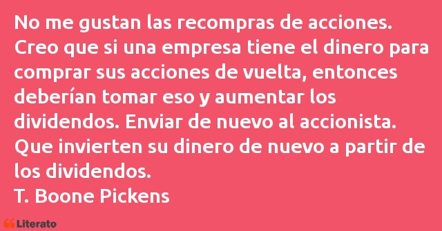 Frases de T. Boone Pickens