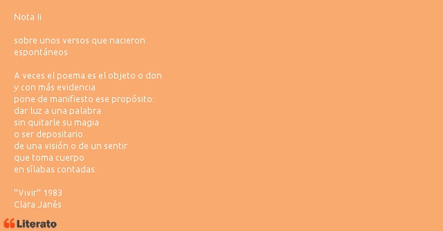 Frases de Clara Janés