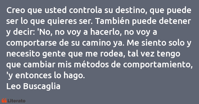 Frases de Leo Buscaglia