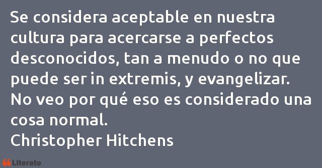 Frases de Christopher Hitchens