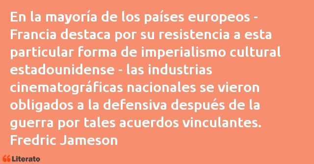 Frases de Fredric Jameson