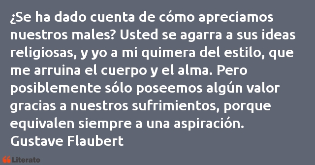 Frases de Gustave Flaubert