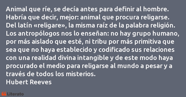 Frases de Hubert Reeves