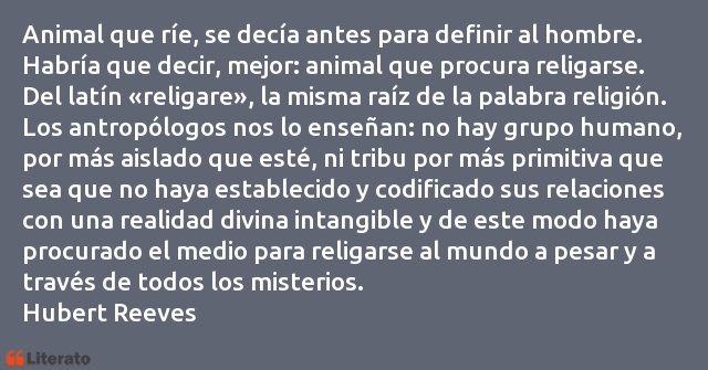 Frases de Hubert Reeves