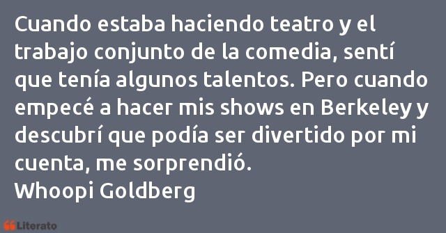 Frases de Whoopi Goldberg