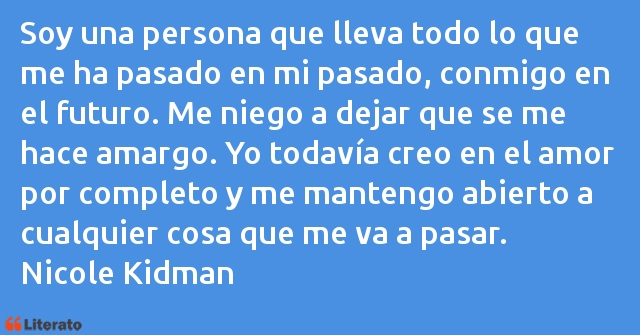 Frases de Nicole Kidman