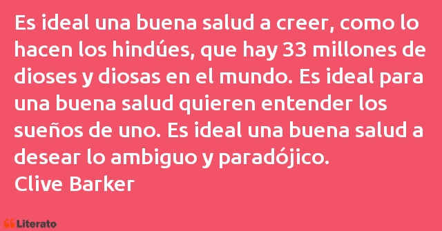 Frases de Clive Barker