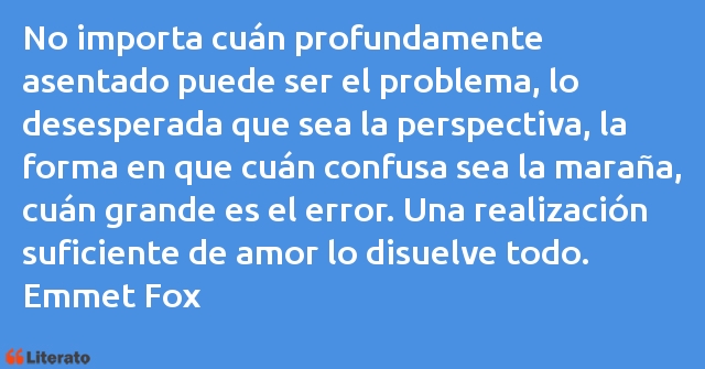 Frases de Emmet Fox