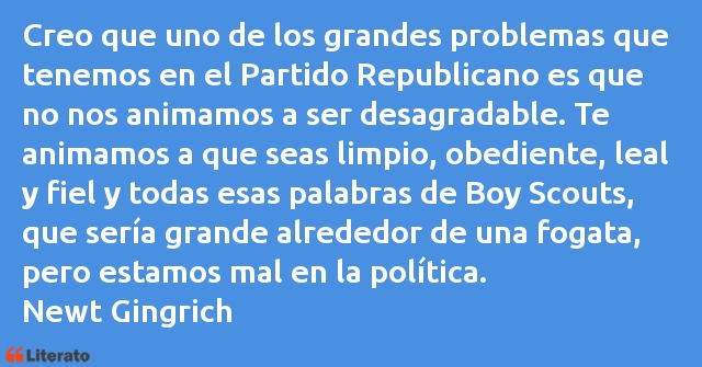 Frases de Newt Gingrich