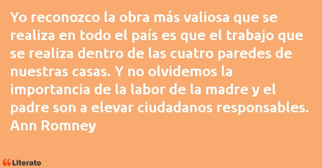 Frases de Ann Romney