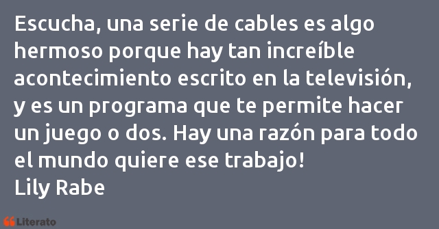 Frases de Lily Rabe