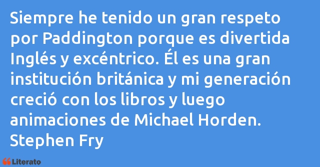 Frases de Stephen Fry