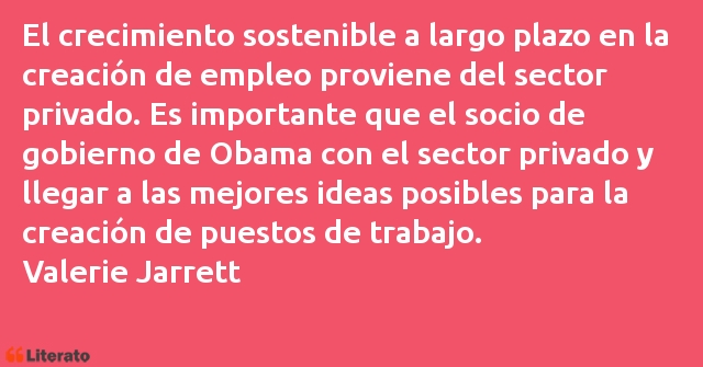 Frases de Valerie Jarrett