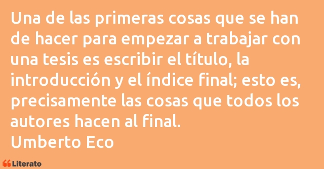 Frases de Umberto Eco