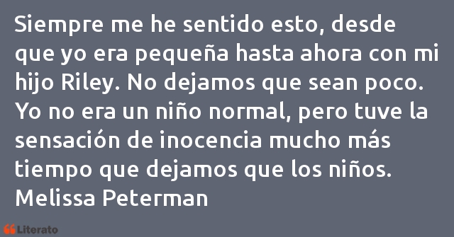 Frases de Melissa Peterman