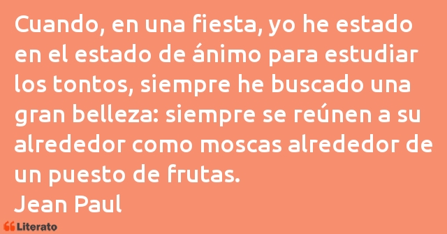 Frases de Jean Paul