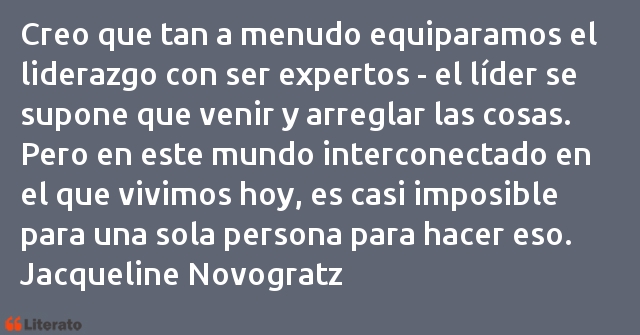 Frases de Jacqueline Novogratz