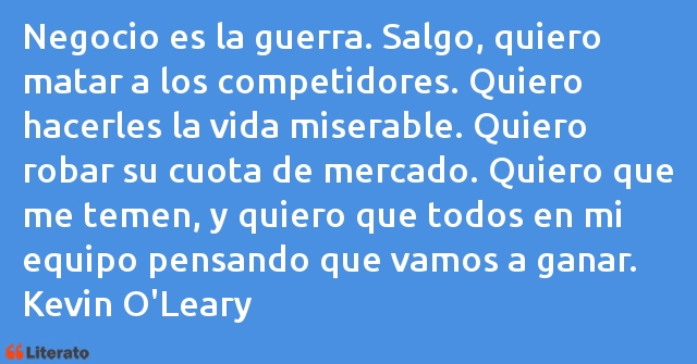 Frases de Kevin O'Leary