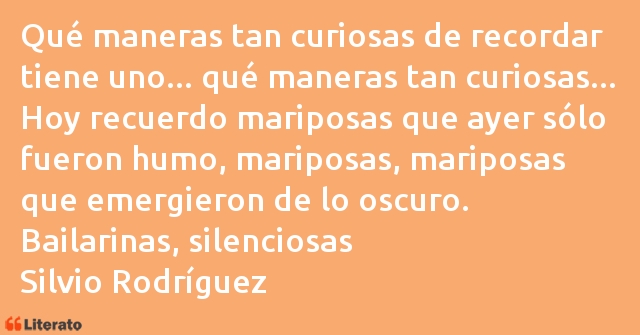 Frases de Silvio Rodríguez