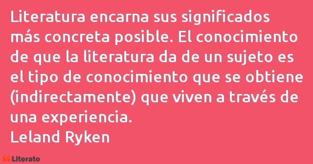 Frases de Leland Ryken