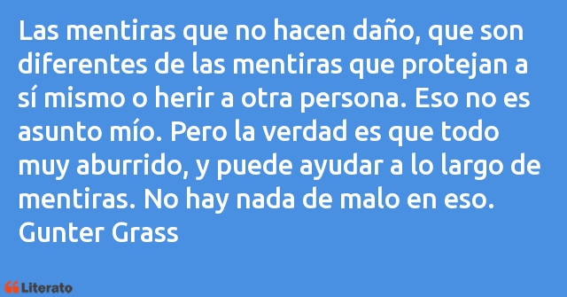 Frases de Gunter Grass